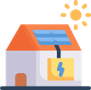 As an equivalent to electric usage in house for 1 year by